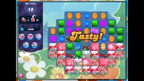 Candy Crush Level 5873 Talkthrough, 17 Moves 0 Boosters