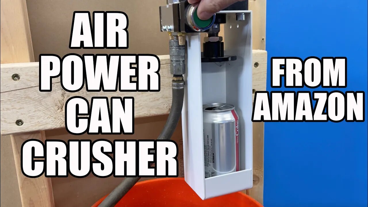 Air Powered Can Crusher From Amazon