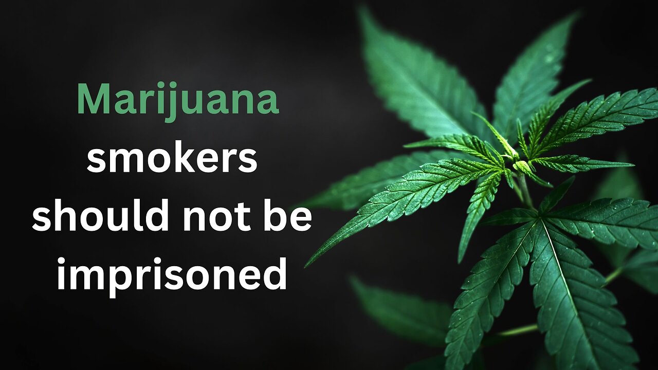 Marijuana smokers should not be imprisoned