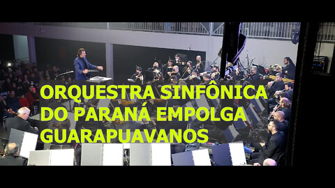 ORQUESTRA SINFÔNICA EMPOLGA GUARAPUAVANOS COM CLÁSSICOS SERTANEJOS