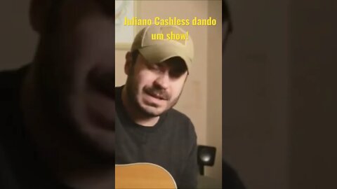 Elvis? Nem sempre é só armas. Os amigos tem outras habilidades. Veja o @julianocashless tocar…