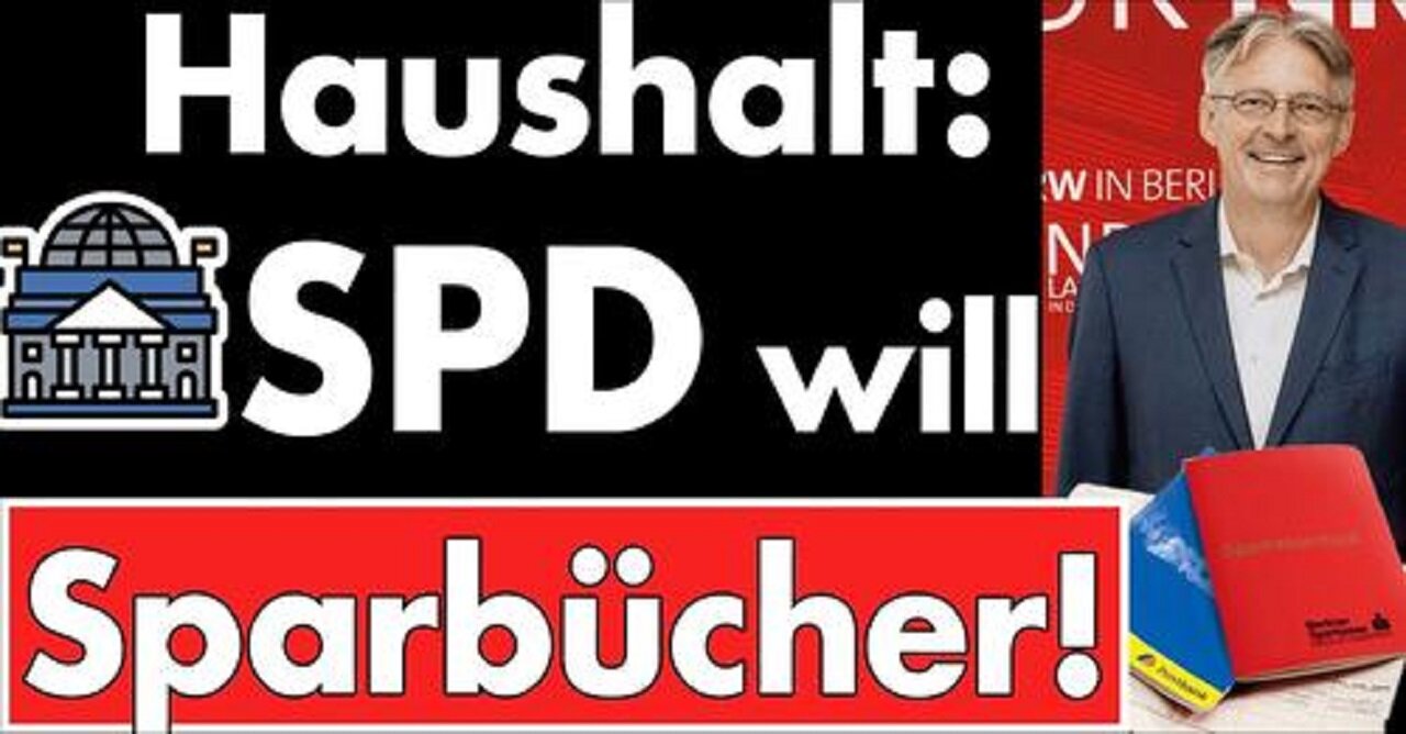 SPD-Skandal: Sparbücher sollen maroden Haushalt retten! Exit: 30 FDP Abgeordnete drohen Ausstieg an!