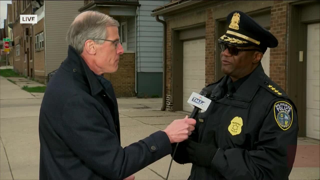 TMJ4 News' Charles Benson has 1-on-1 with MPD Chief Norman after violent weekend