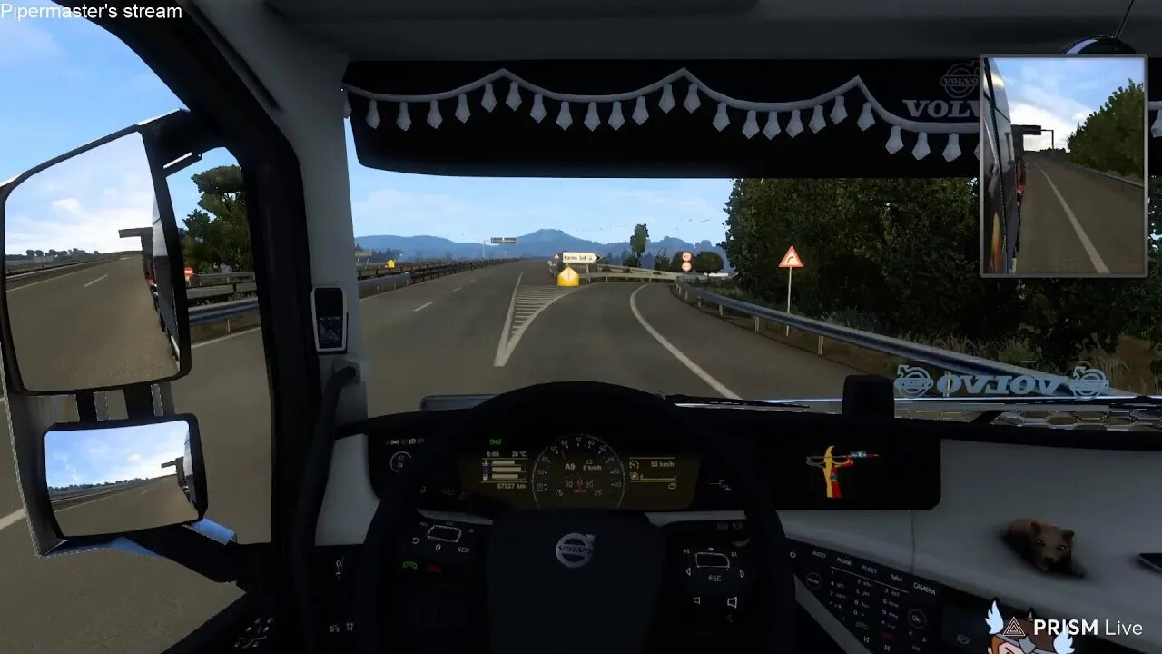 Pipermaster's Live broadcast (American Truck Simulator)