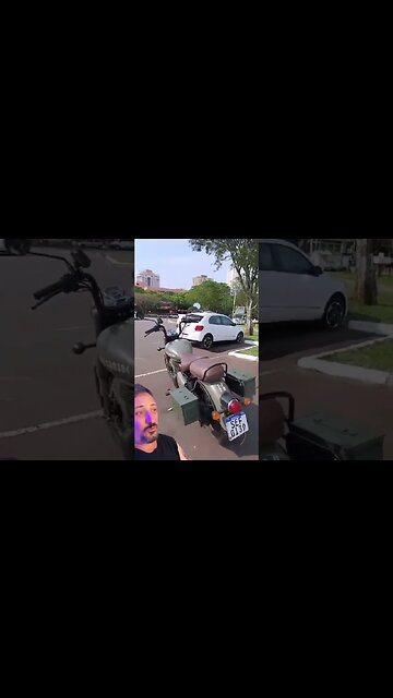 Classic 350 com guidão seca SUVACO fica top