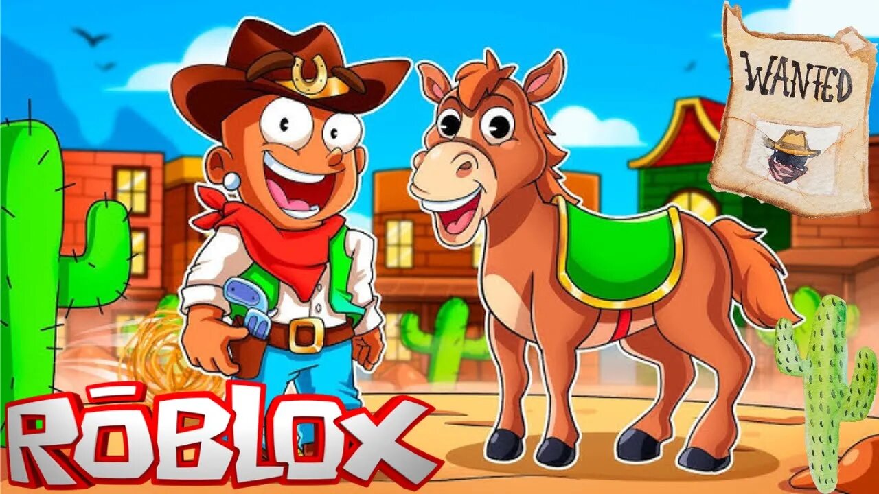 Roblox - ESCAPE DO COWBOY (Escape The Wild West Obby)