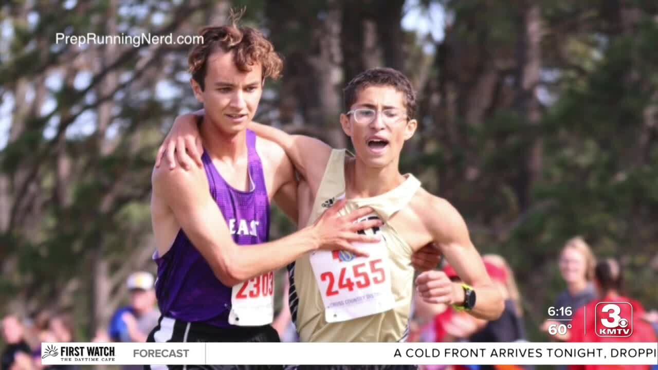 Bellevue East student honored for helping an opponent when he was down