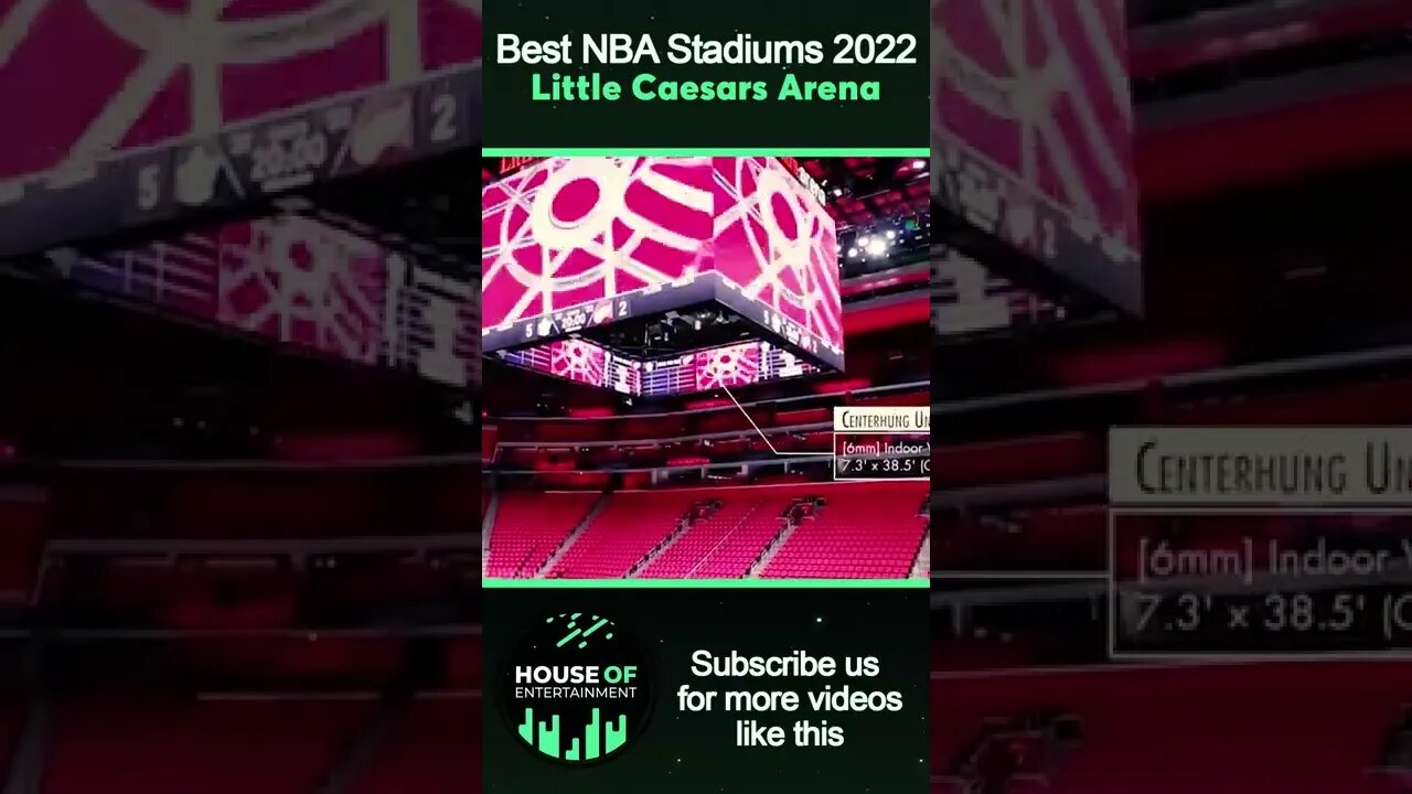 Best NBA Stadium/Arena | Little Caesars Arena | 2022