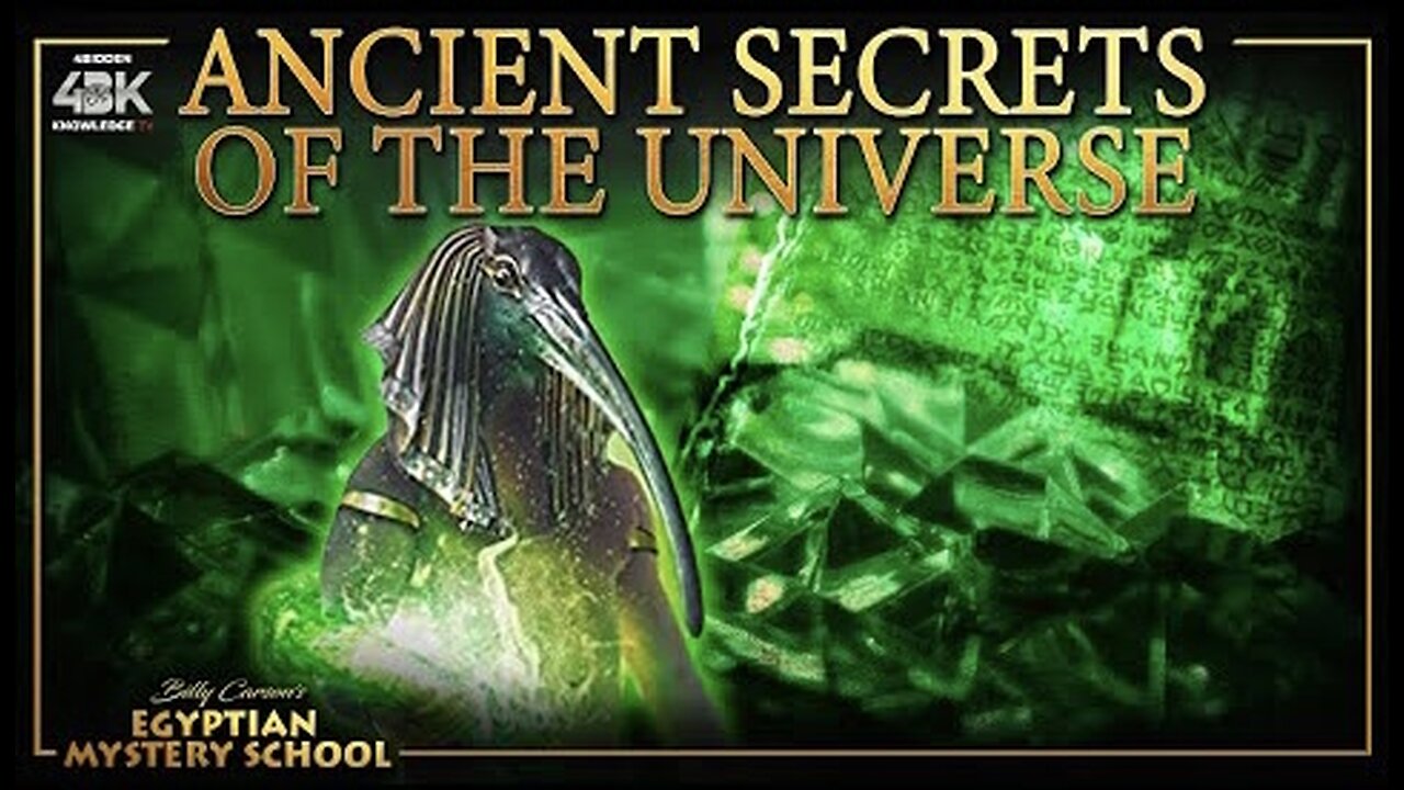 Billy Carson - The Ancient Emerald Tablets and The Secrets of the Universe!