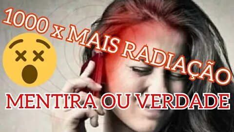 MITO OU VERDADE QUANDO A BATERIA DO CELULAR ESTIVER BAIXA NÃO ATENDA ?1000x MAIS RADIAÇÃO