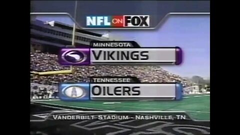 1998-12-26 Minnesota Vikings vs Tennessee Oilers