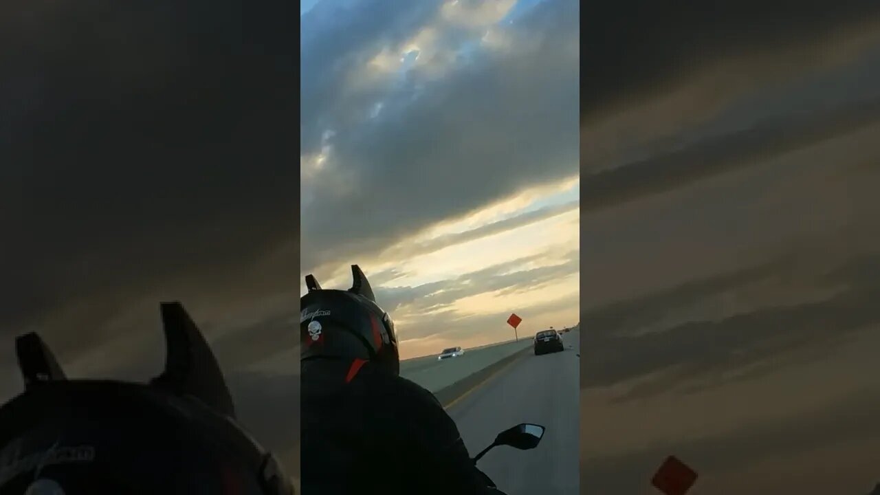 Kawasaki Ninja ZX-6R Sunshine Skyway Bridge Ride