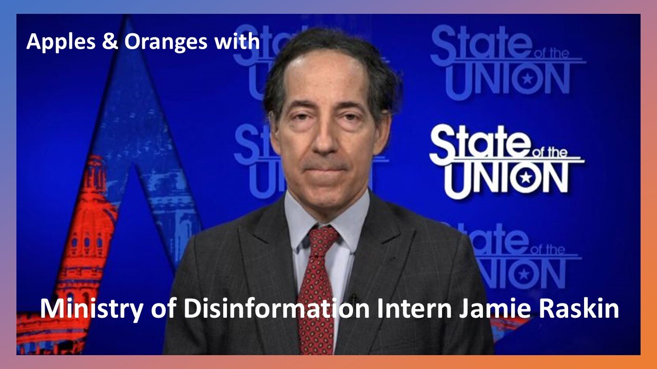 Jamie Raskin's disinformation tour on Joe Biden's stolen Top Secret documents