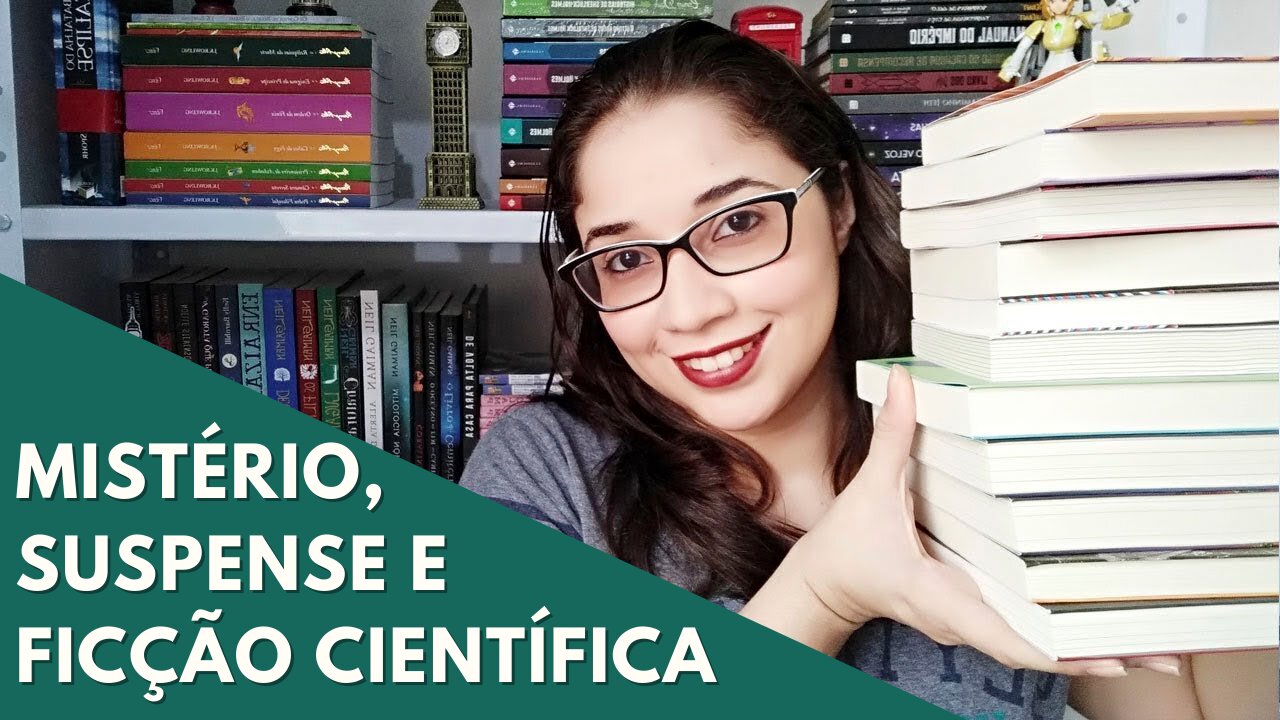 BOOK HAUL: Livros de ficção científica, suspense e mistério 📚 | Biblioteca da Rô