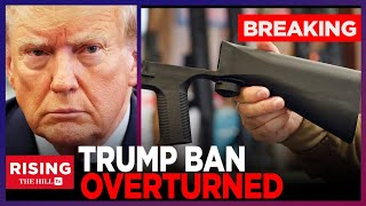 BREAKING: The Supreme Court Green LightsUse Of Bump Stocks After Trump Barred It In 2017