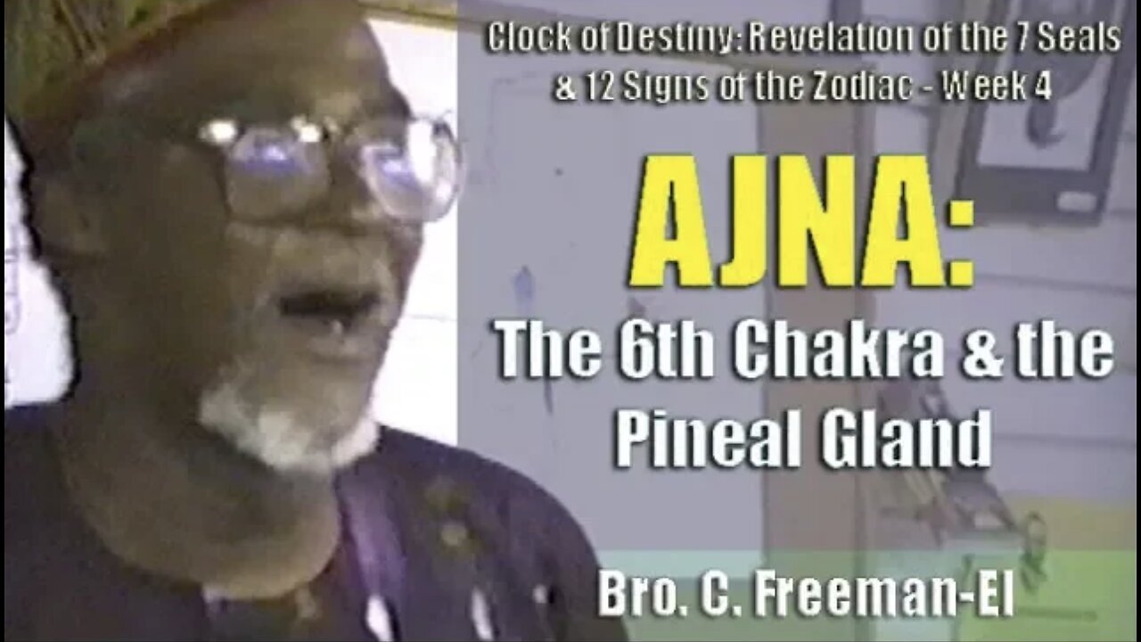 Bro. C. Freeman-El | Ajna: The 6th Chakra & the Pineal Gland - Pt. 1/2 (5May93), ATL