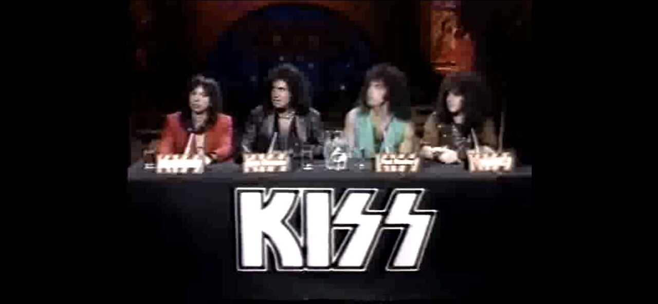 KISS - UNMASKED ON MTV 1983 (1ST APPEARANCE WITHOUT MAKEUP)