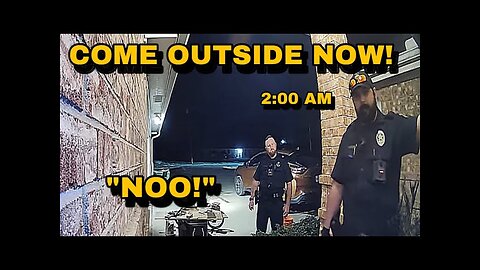 Take notes - Texas: 2am - COPS try to wake a guy & outsmart him.. Guy 1 - COPS 0