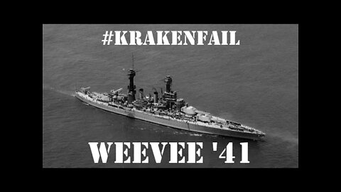 #krakenfail WeeVee '41 (World of Warships Legends)