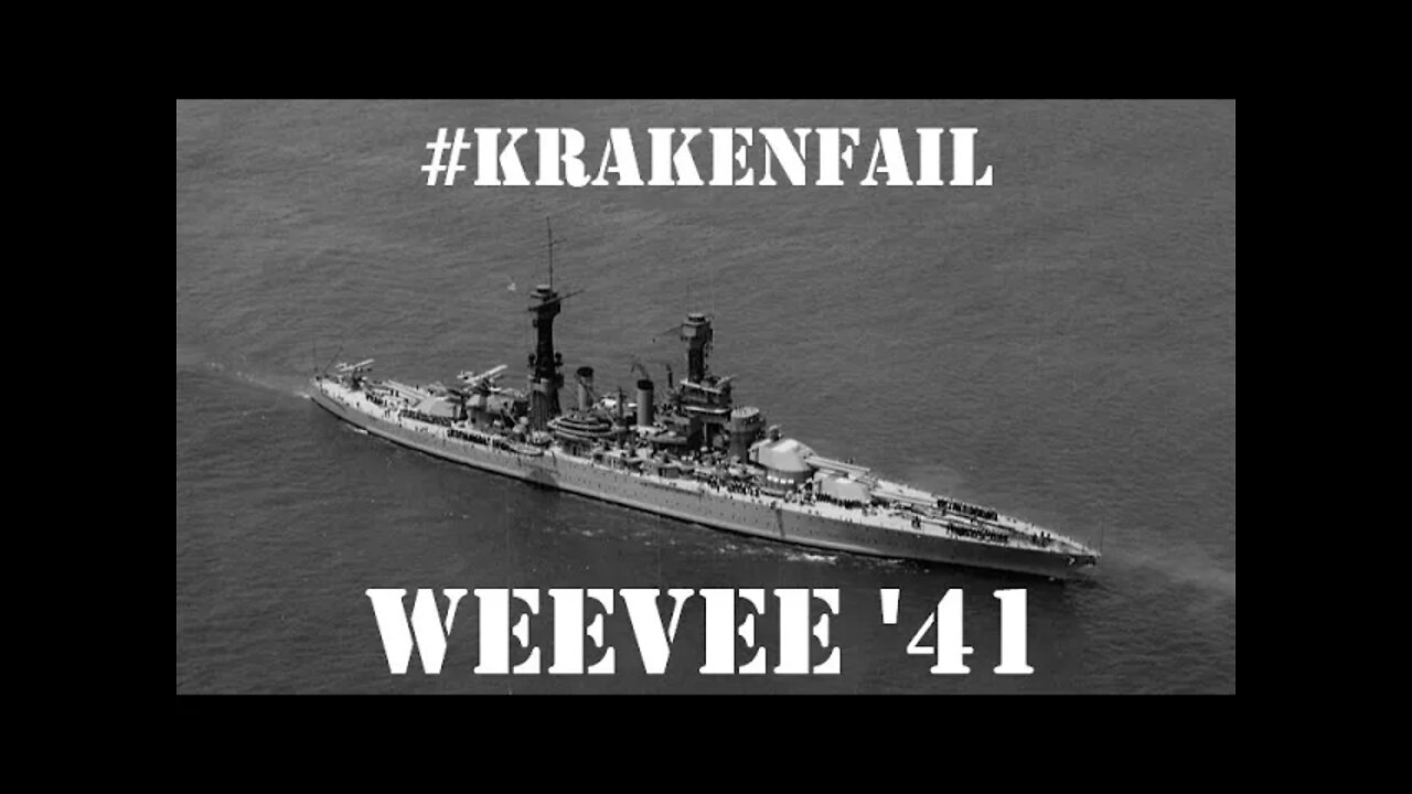 #krakenfail WeeVee '41 (World of Warships Legends)