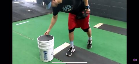 Pitching drill - loading the hips