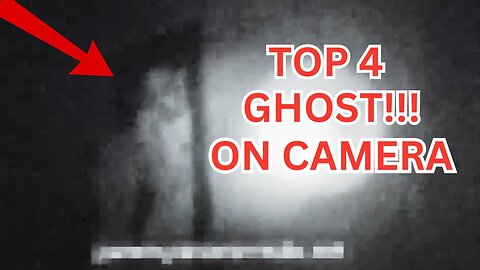 4 Scary GHOST caught on Camera! Latest 2024.