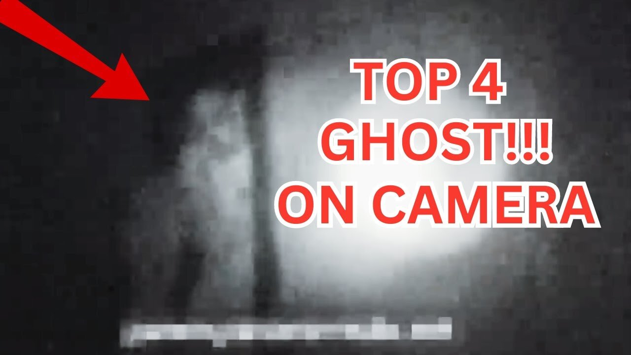 4 Scary GHOST caught on Camera! Latest 2024.