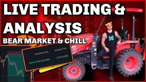 LIVE BITCOIN SHORT TRADE | LUNA SOL ADA | ANALYSIS & TARGETS