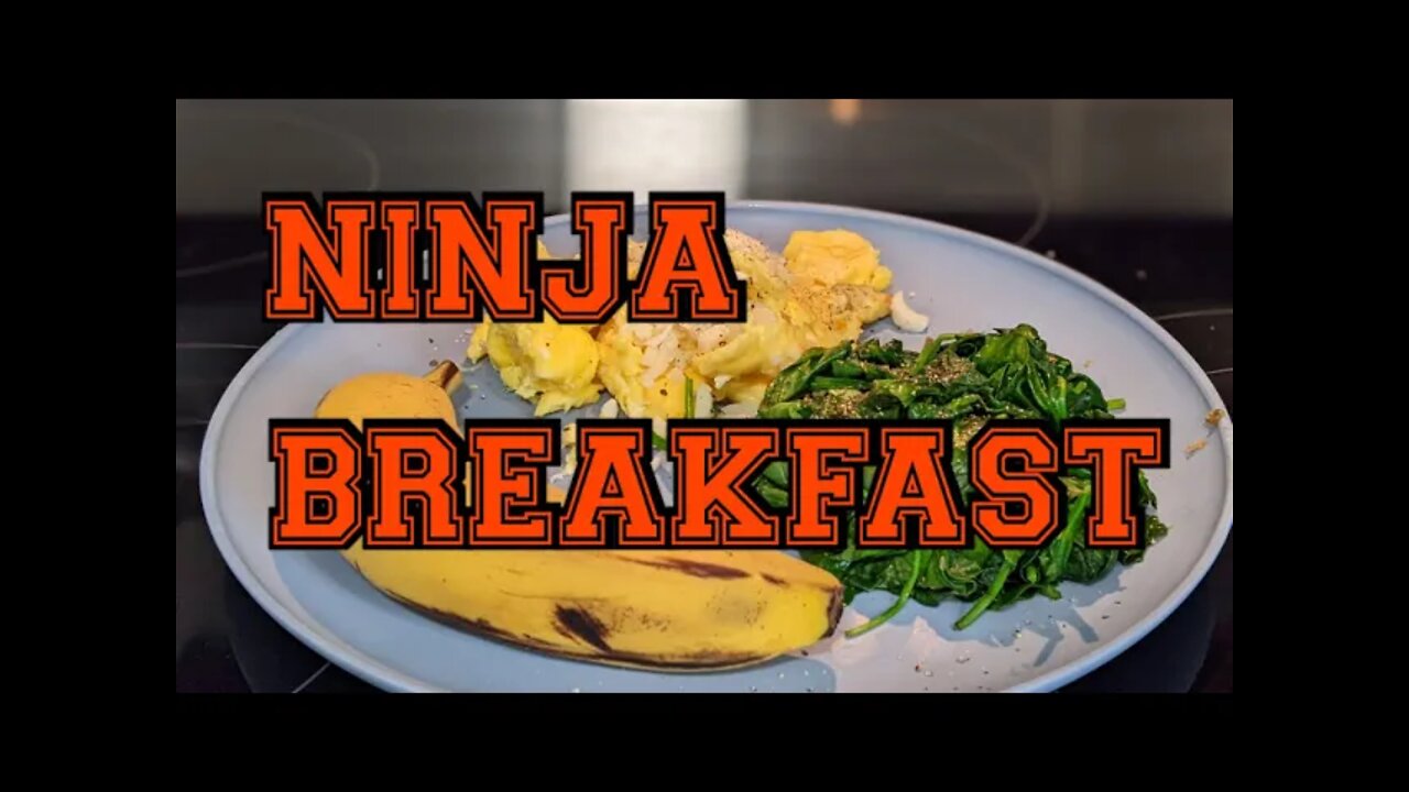 NINJA BREAKFAST For Paulie