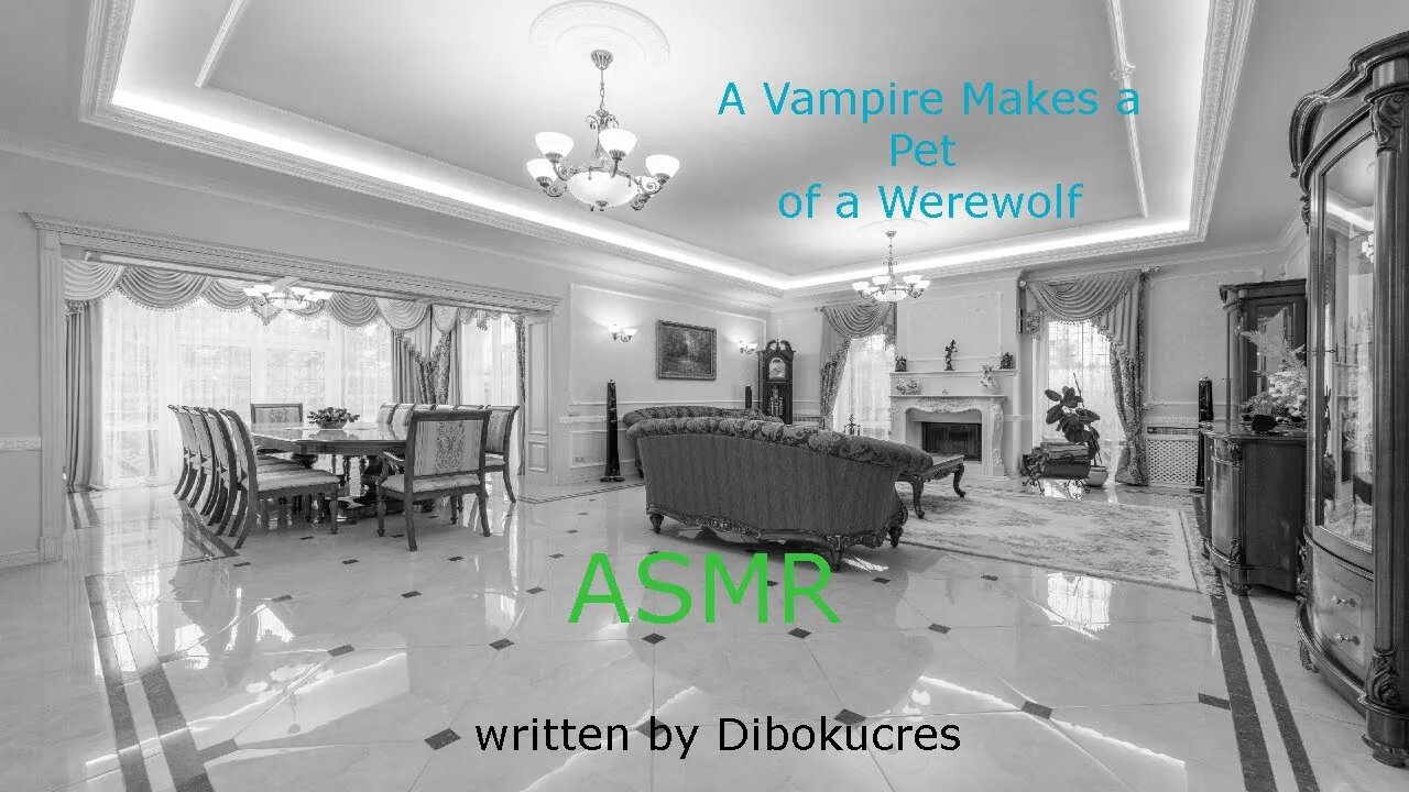 [M4F] A Vampire Makes a Pet of a Werewolf ASMR [Supernatural][Playful][Vampire][Teasing][GentleMdom]