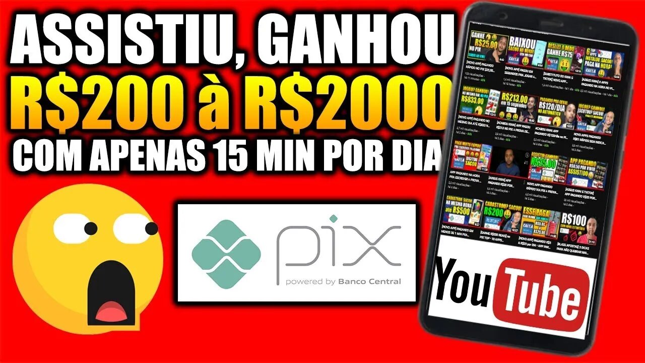 Ganhe dinheiro ASSISTINDO VÍDEOS agora [ ESSE APP QUE PAGA ]