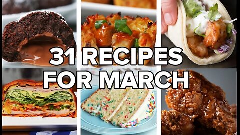 31 Tasty Recipies for Every day of March By Marwa • Tasty Recipies