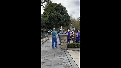 Jazz band at Disneyland