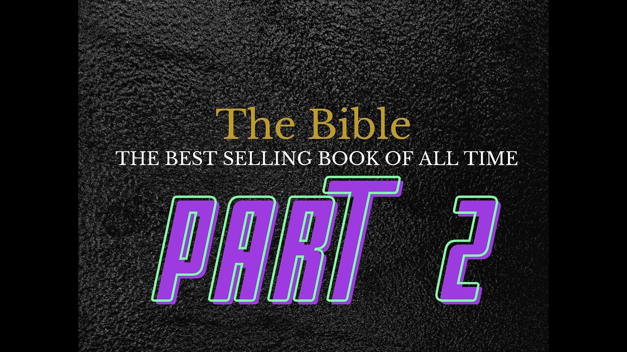 The Best Selling Book of all Time (Can the Bible make me better)