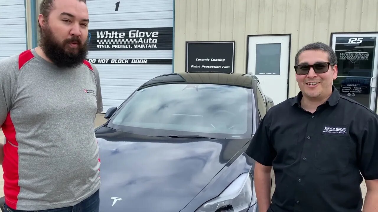 Tulsa Auto Wraps | White Glove Auto | Tesla Testimonial