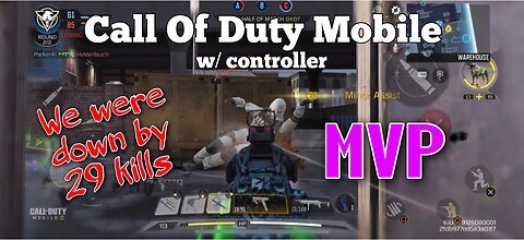 Down By 29 Points! Put The Team On My Back! MVP! Call Of Duty Mobile w/ controller