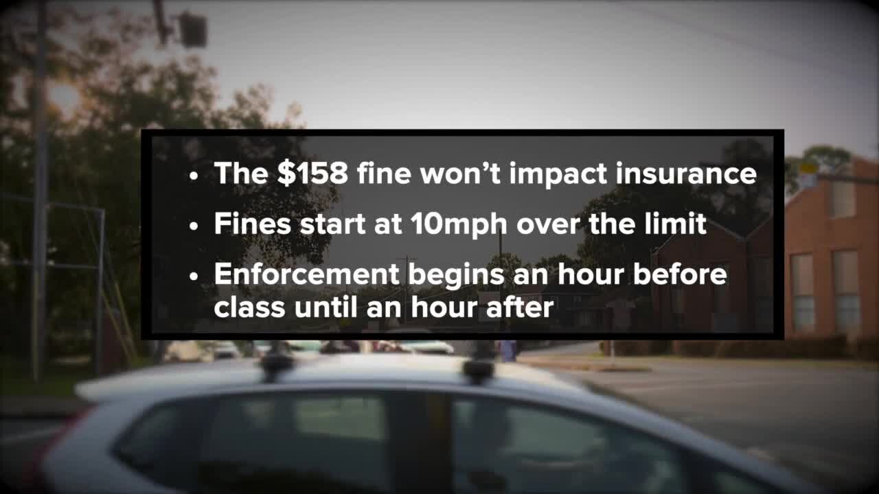 Bill allowing speeds cameras in school zones clears committee