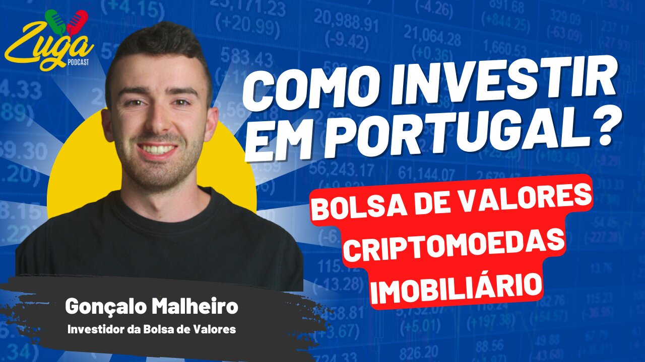 Gonçalo Malheiro - INVESTIR EM PORTUGAL !! - Zuga Podcast #69 #investirportugal #bitcoinportugal