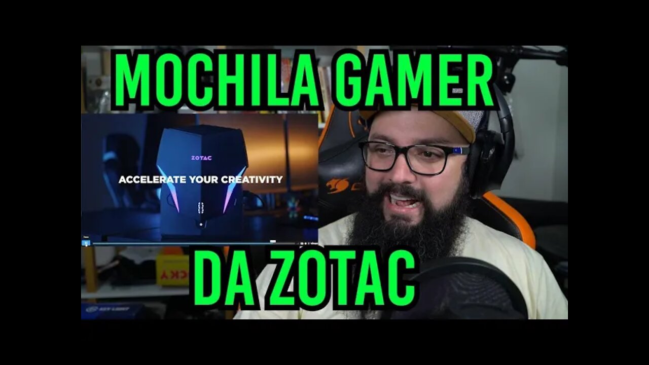 Mochila Gamer Zotac ! Era Só O que Me Faltava !