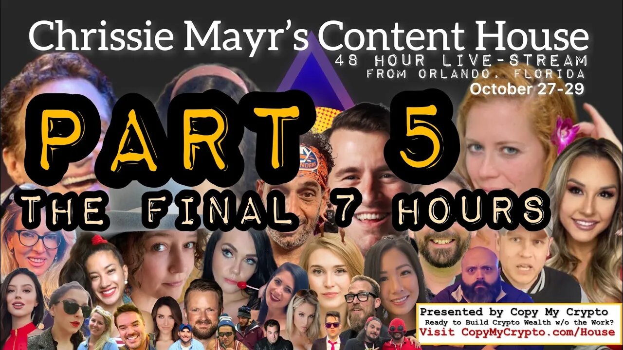 Chrissie Mayr's Content House: Orlando Finale Part 5! Brittany Venti, Anthony Cumia