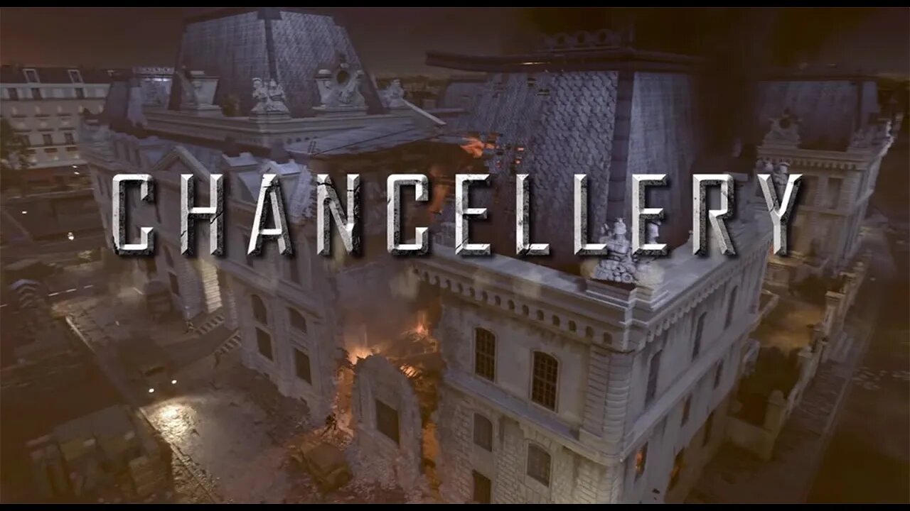 Call of Duty WW2 Multiplayer Map Chancellery Gameplay