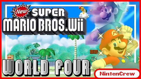 WATER IS WET! • New Super Mario Bros. Wii Co-op Let's Play • World 4