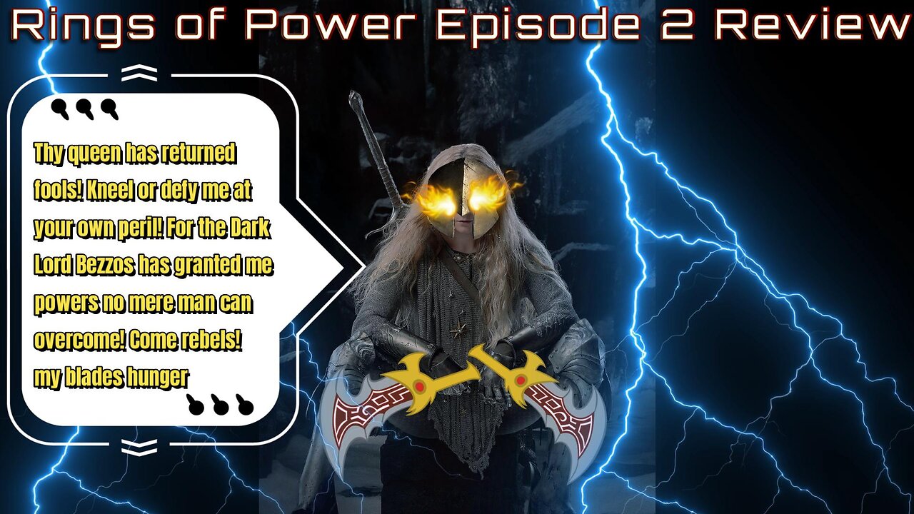 GALADRIEL SWIMS BACK TO MIDDLE EARTH?! Rings of Power S1 Ep 2