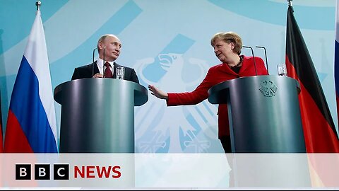 Angela Merkel defends ties with Russia and blocking Ukraine from Nato | BBC News