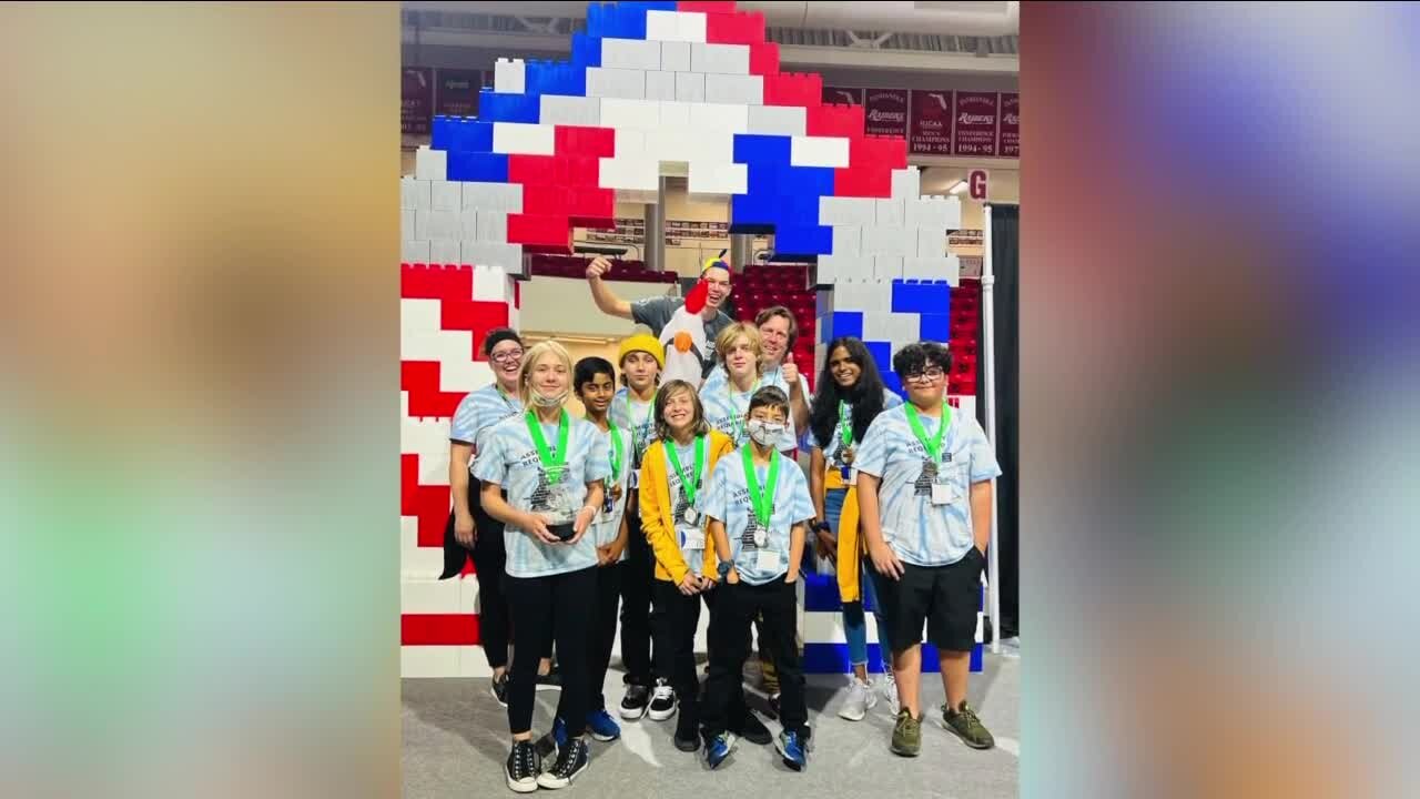 Lee LEGO robotics teams tower the competition