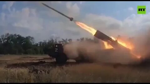 Footage Of The Work Of The Army Aviation & Missile Forces Of Russia In The Donetsk Direction