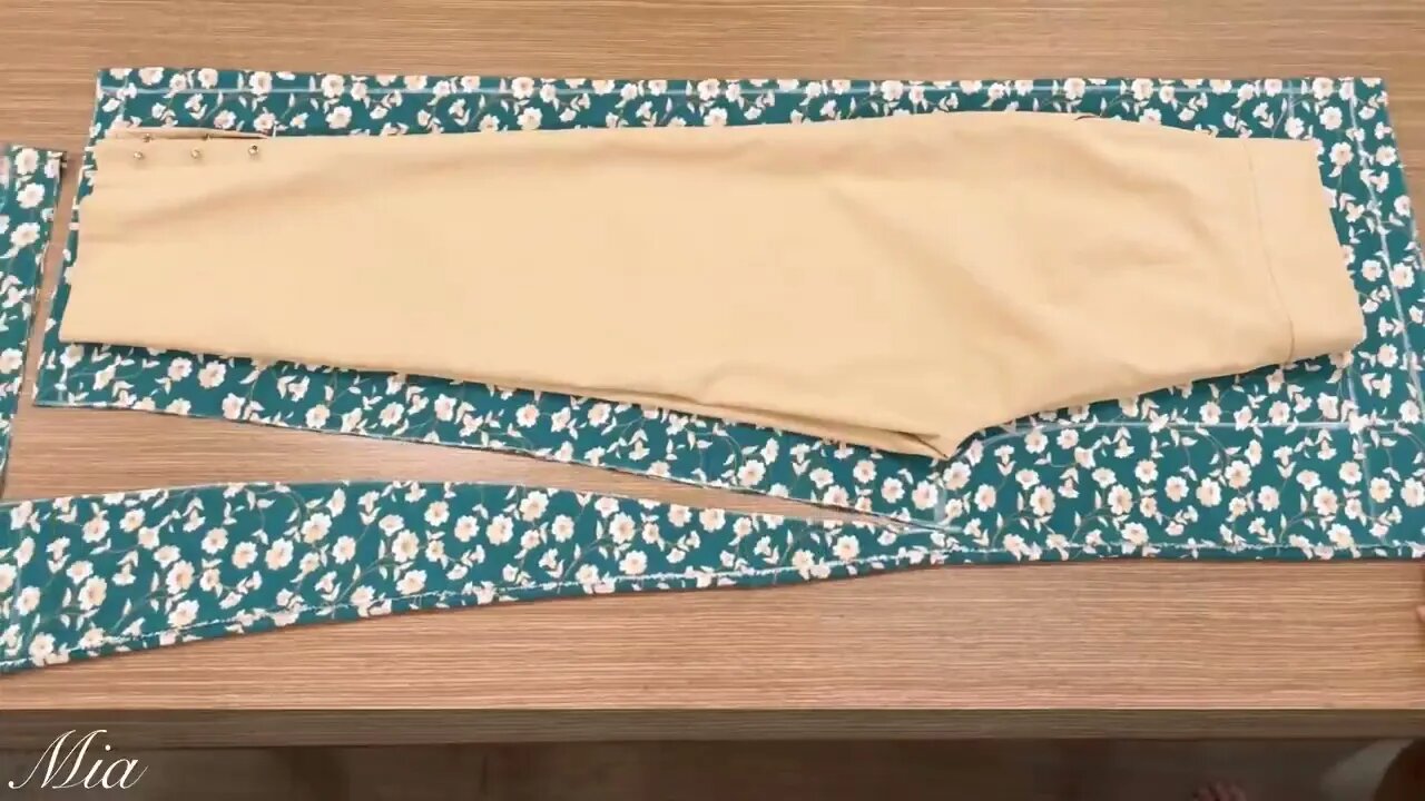 I didn't expect it to be so easy to sew clothes | Sew your own pants at home