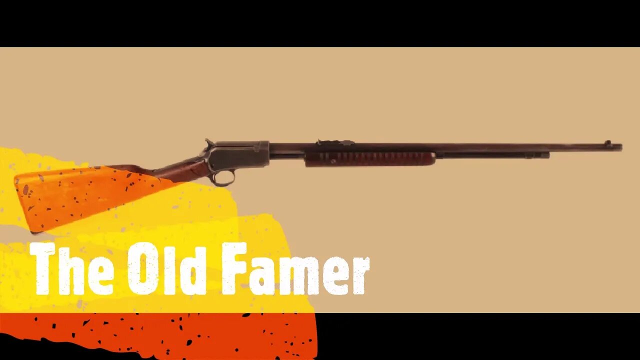 Winchester Model 62 a pump action rifle