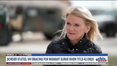 ABC’s Raddatz Blames Abbott, Trump, DeSantis For Border Crisis