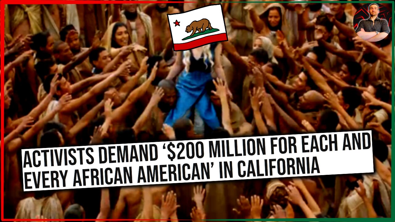 California to Hand Out $800 BILLION to African Americans For the Slavery That NEVER EXISTED There!